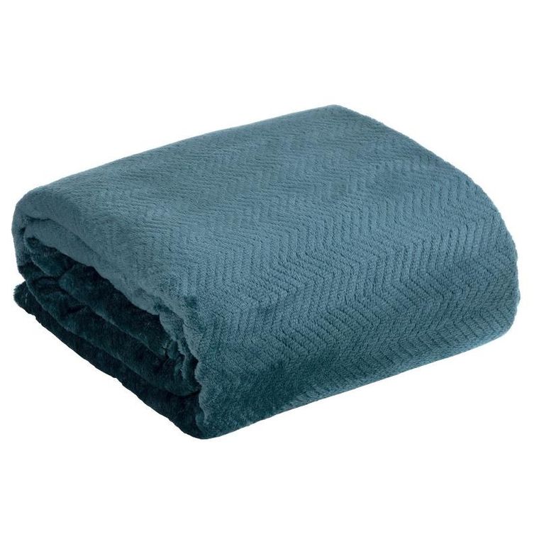 Eurofirany, koc d91 Cindy, 150-200 cm, granatowy