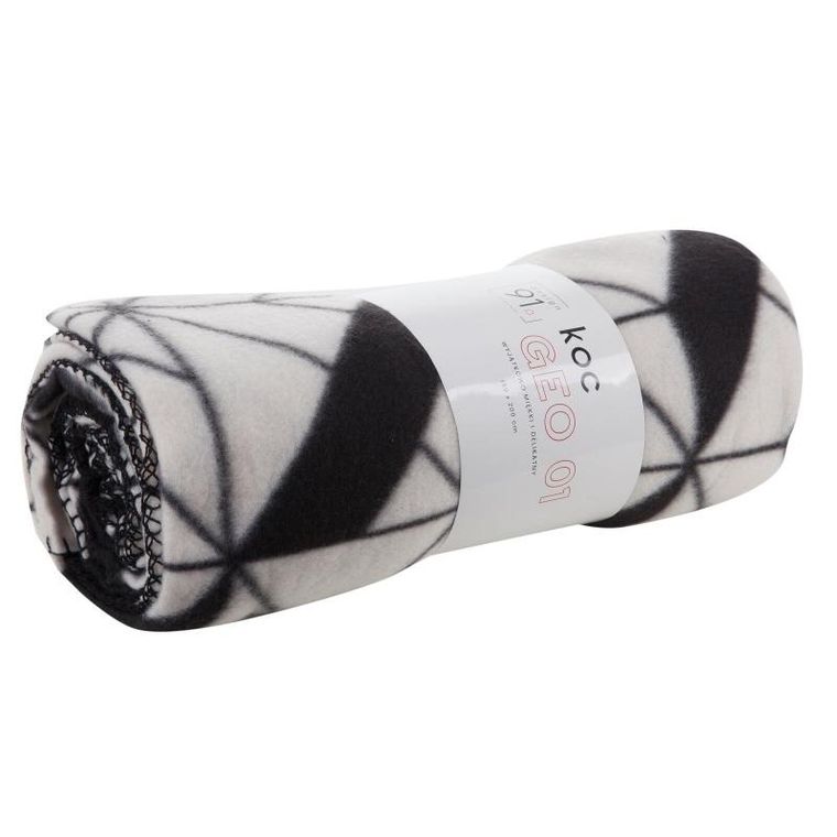 Eurofirany, koc d91 geo, 150-200 cm, beżowy