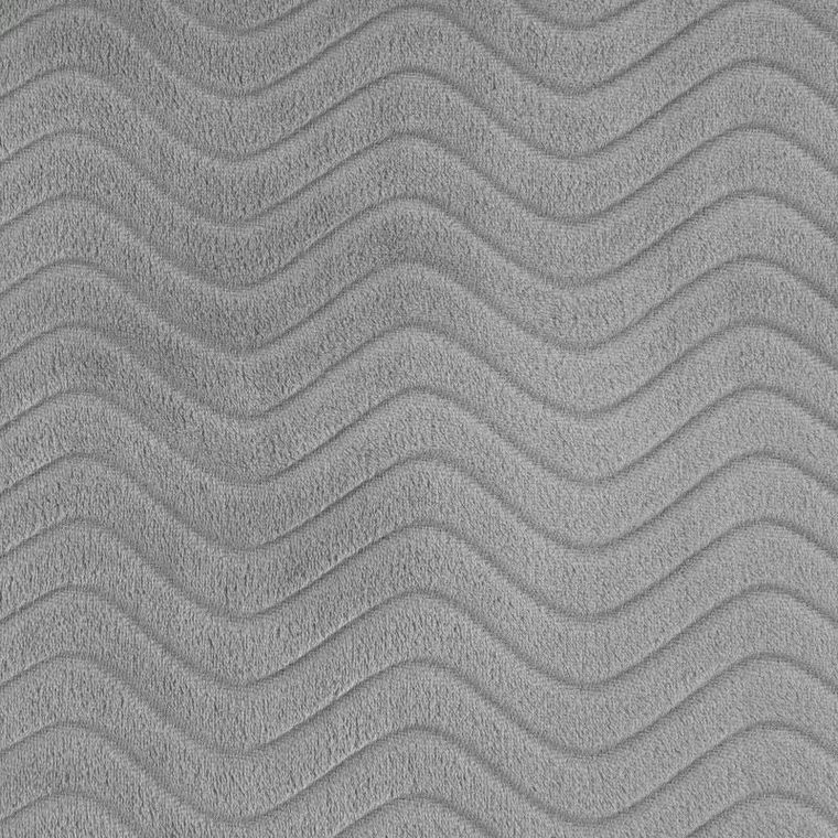 Eurofirany, koc Emma, 150-200 cm, srebrny