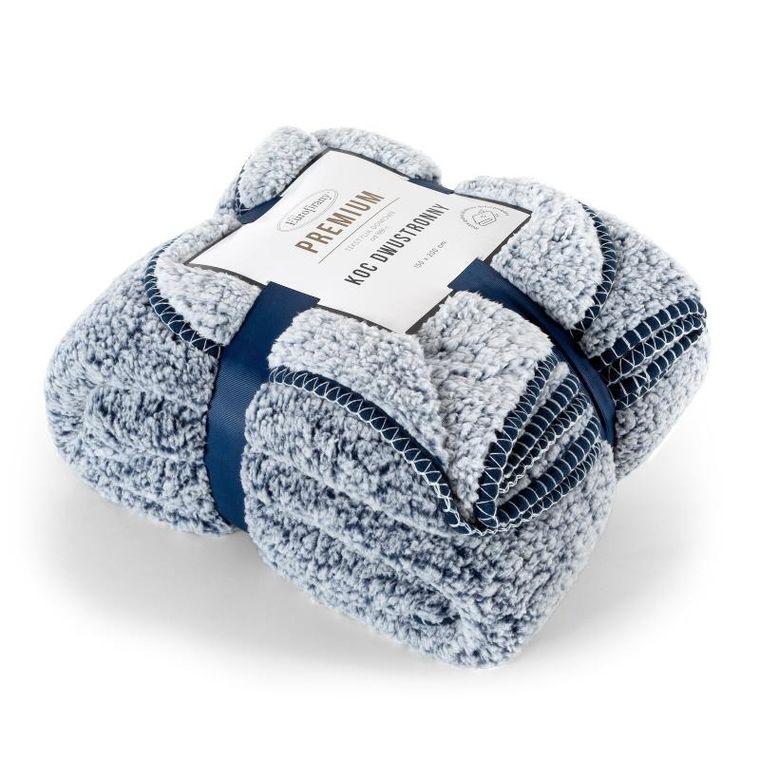 Eurofirany, koc koala, 70-160 cm, granatowy