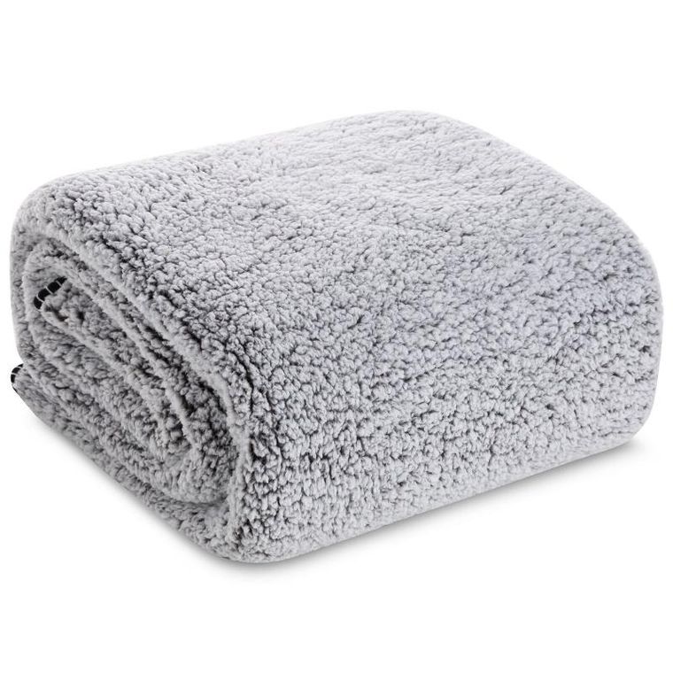 Eurofirany, koc koala stalowy, 70-160 cm