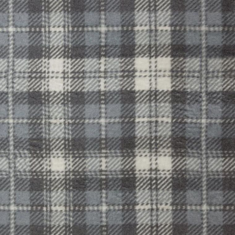 Eurofirany, koc świąteczny, Santa, 200-220 cm, szary