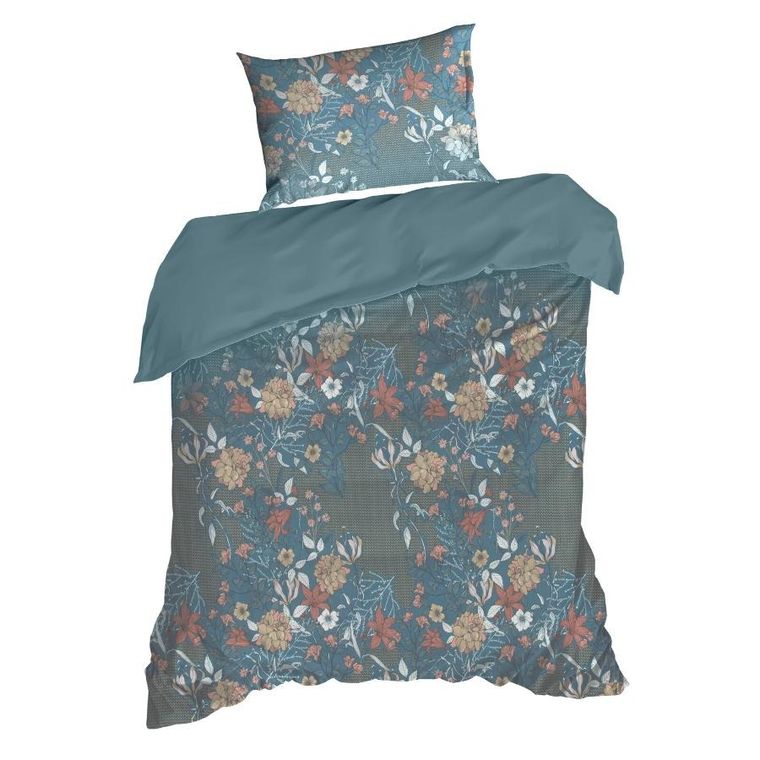 Eurofirany, komplet pościeli, Home, 160-200 cm, turkusowy