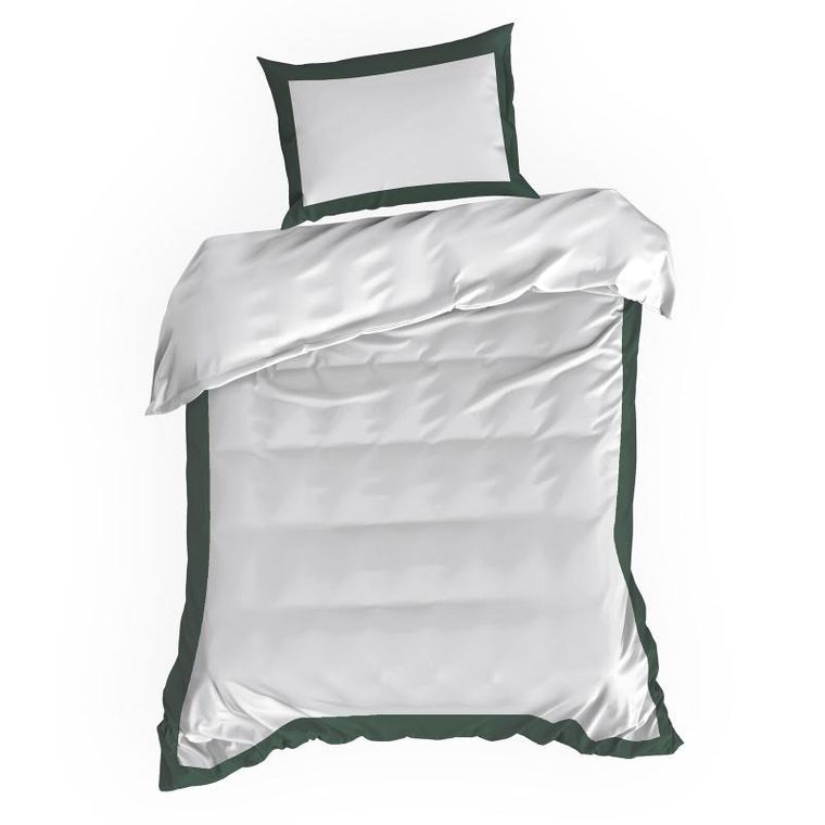 Eurofirany, komplet pościeli, Laura, 160-200 cm, biały