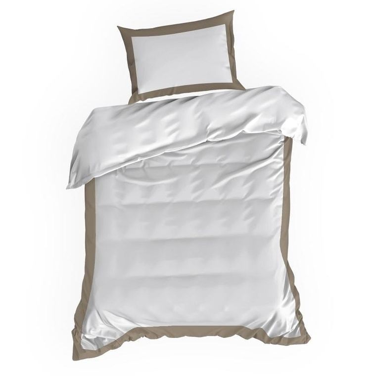 Eurofirany, komplet pościeli, Laura, 160-200 cm, biały