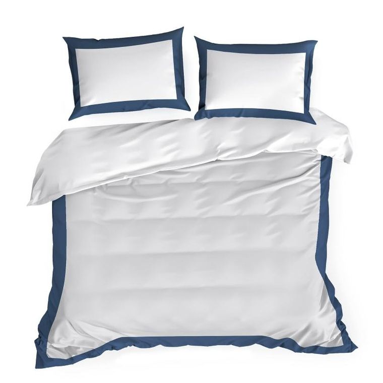 Eurofirany, komplet pościeli, Laura, 160-200 cm, biały