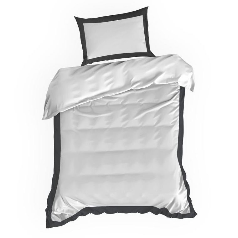 Eurofirany, komplet pościeli, Laura, 220-200 cm, biały