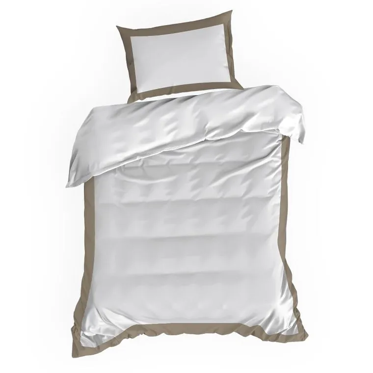 Eurofirany, komplet pościeli, Laura, 220-200 cm, biały