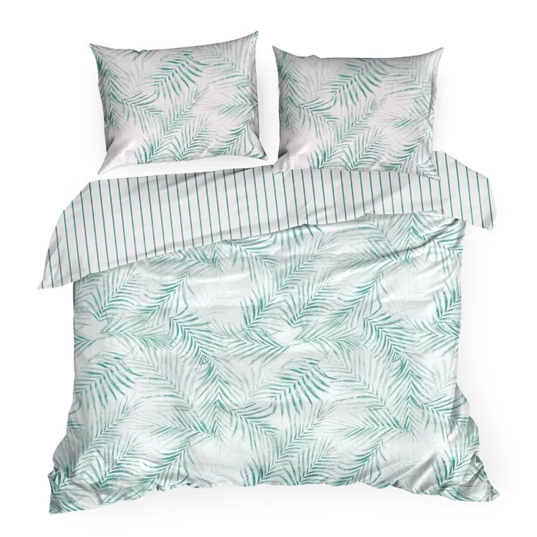 Eurofirany, komplet pościeli satynowej, Raya3, 160-200 cm, biały