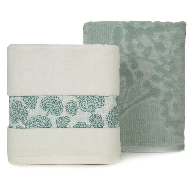 Eurofirany, komplet ręczników, 2 szt., miętowy