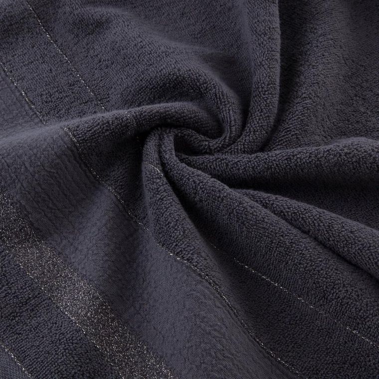 Eurofirany, komplet ręczników, April, 3 szt., grafitowy