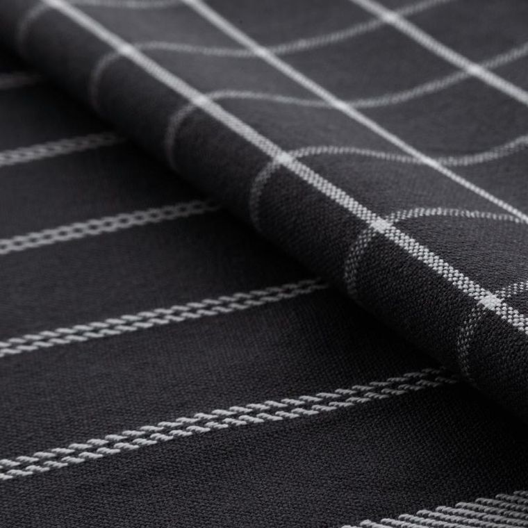 Eurofirany, komplet ręczników kuchennych, Rubi, 50-70 cm, stalowy