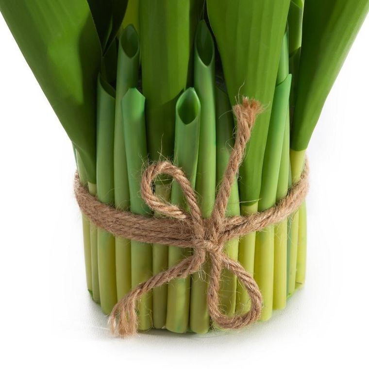 Eurofirany, kwiat natu, 46 cm, amarantowy