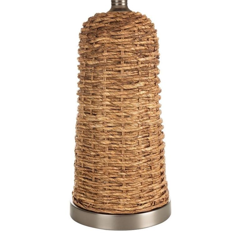 Eurofirany, lampa Arlo, 32-32-71 cm, brązowy