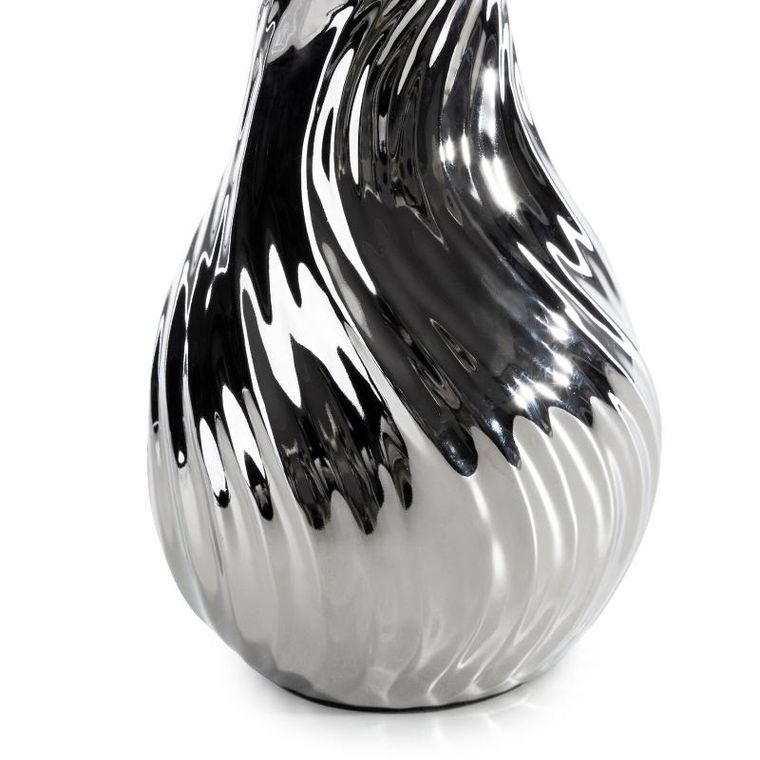 Eurofirany, lampa dekoracyjna, 27-27-40 cm, biały