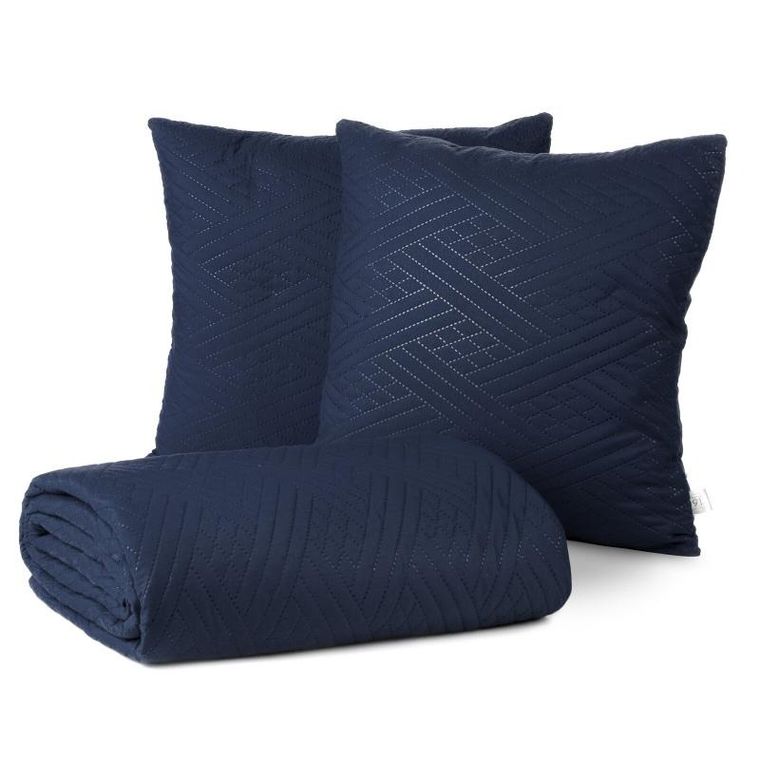 Eurofirany, narzuta d91, 200-220 cm, granatowy