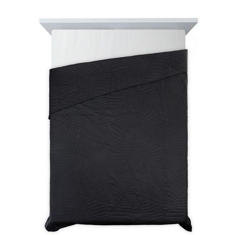 Eurofirany, narzuta d91 Boni, 170-210 cm, czarny