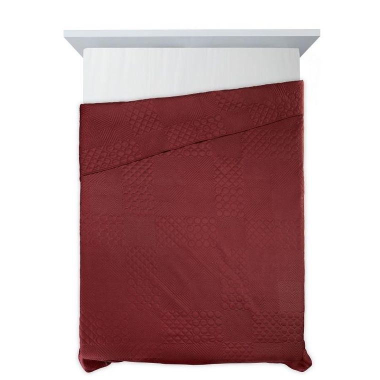 Eurofirany, narzuta d91 Boni, 220-240 cm, ceglany