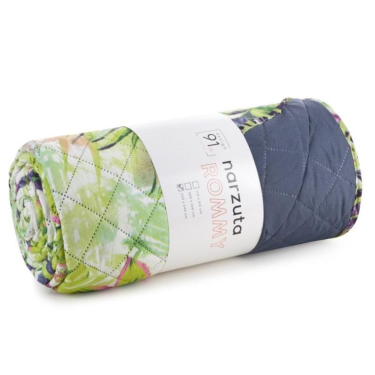 Eurofirany, narzuta d91, Rommy, 200-220 cm, biały