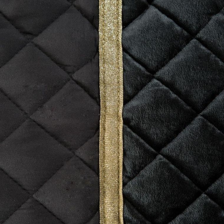 Eurofirany, narzuta Kristin, 220-240 cm, czarny