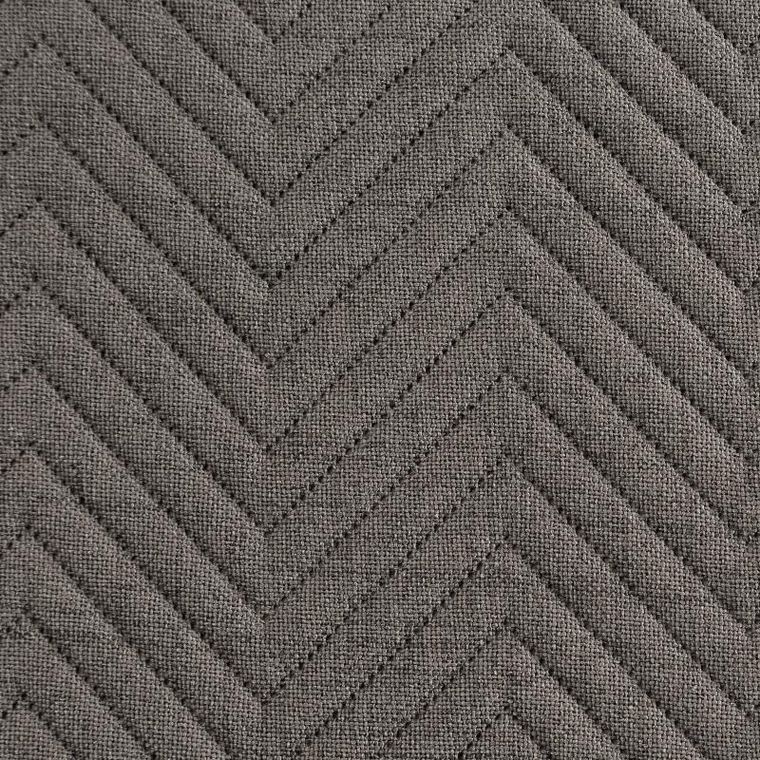 Eurofirany, narzuta len, 200-220 cm, popielaty