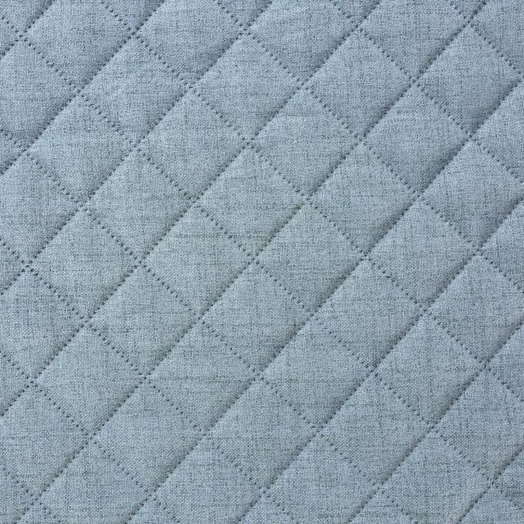 Eurofirany, narzuta len, 220-240 cm, niebieski