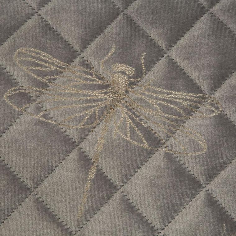 Eurofirany, narzuta Lori, 170-210 cm, srebrny