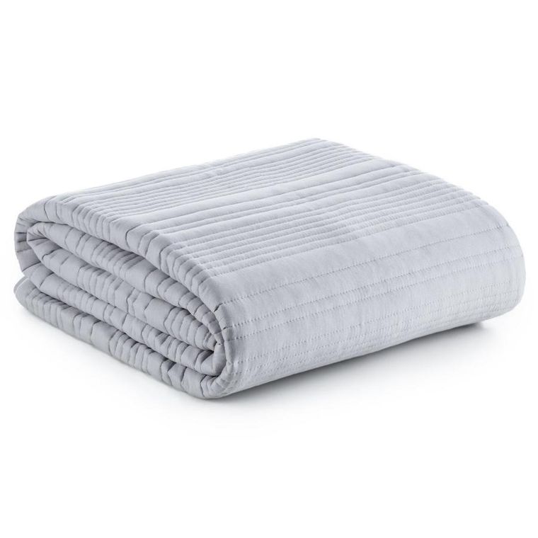 Eurofirany, narzuta, Tara, 170-210 cm, srebrny