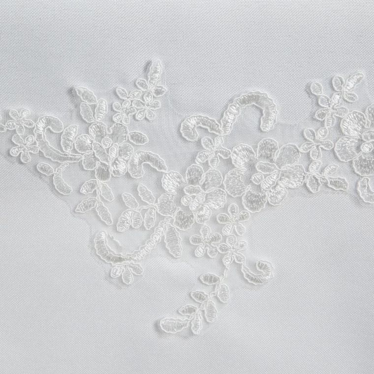 Eurofirany, obrus Bari, 85-85 cm, biały