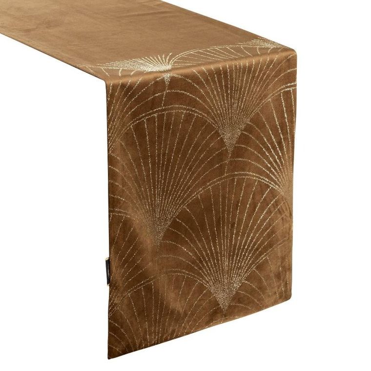 Eurofirany, obrus Blink, 35-140 cm, brązowy