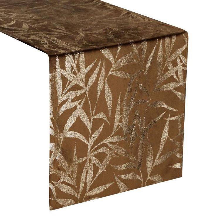 Eurofirany, obrus Blink, 35-140 cm, brązowy