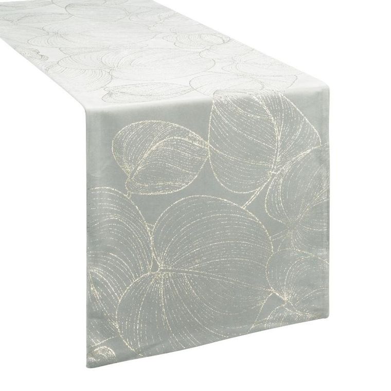 Eurofirany, obrus Blink, 35-140 cm, srebrny