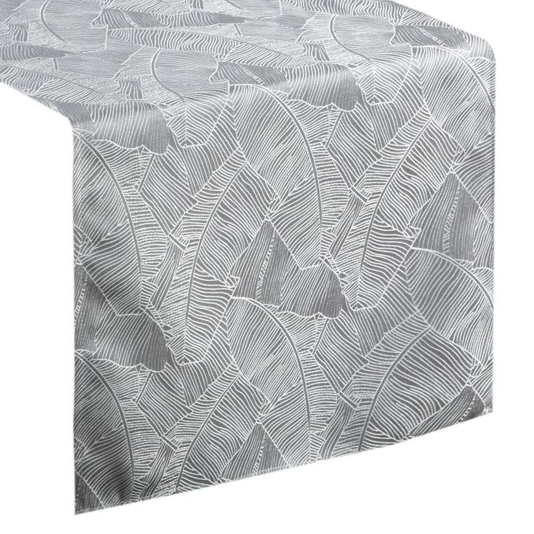 Eurofirany, obrus Isla, 40-140 cm, srebrny