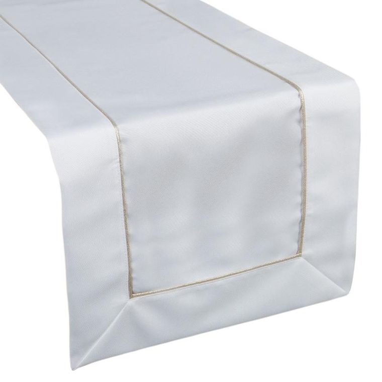 Eurofirany, obrus, Madele, 40-140 cm, biały