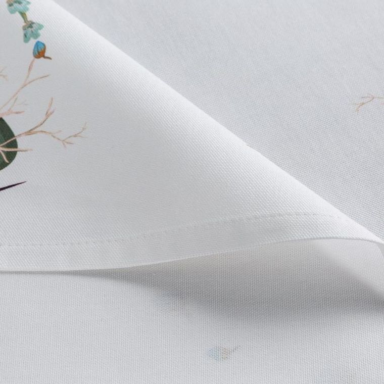 Eurofirany, obrus Natu, 30-40 cm, biały