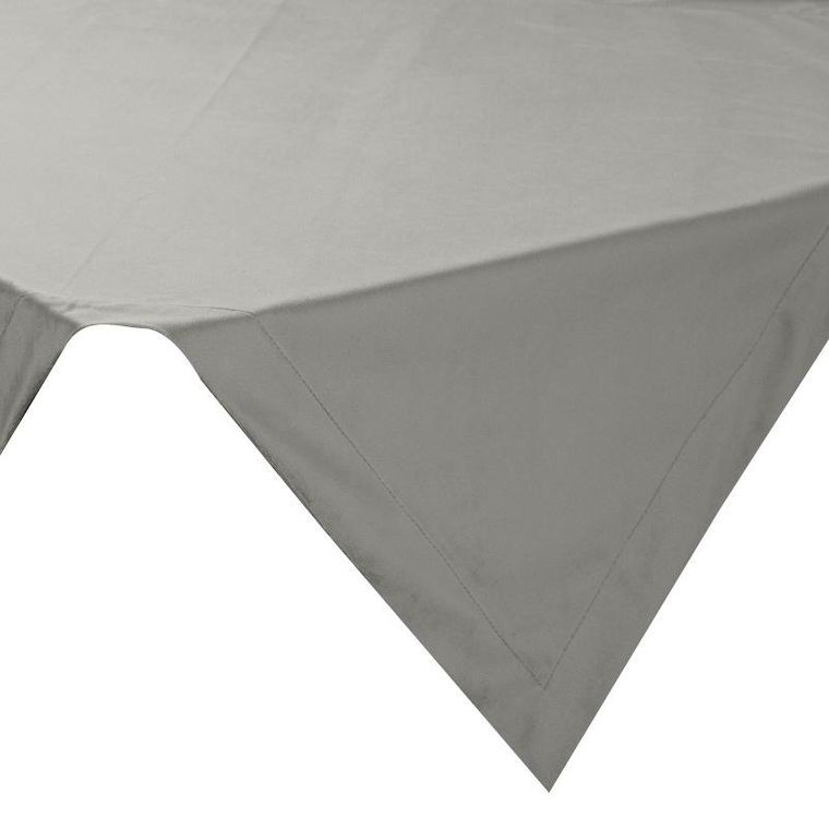 Eurofirany, obrus serweta, 85-85 cm, srebrny