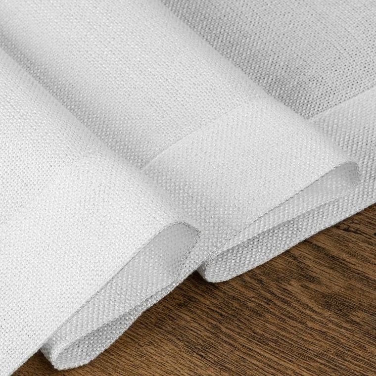 Eurofirany, obrus Stella, 140-400 cm, biały