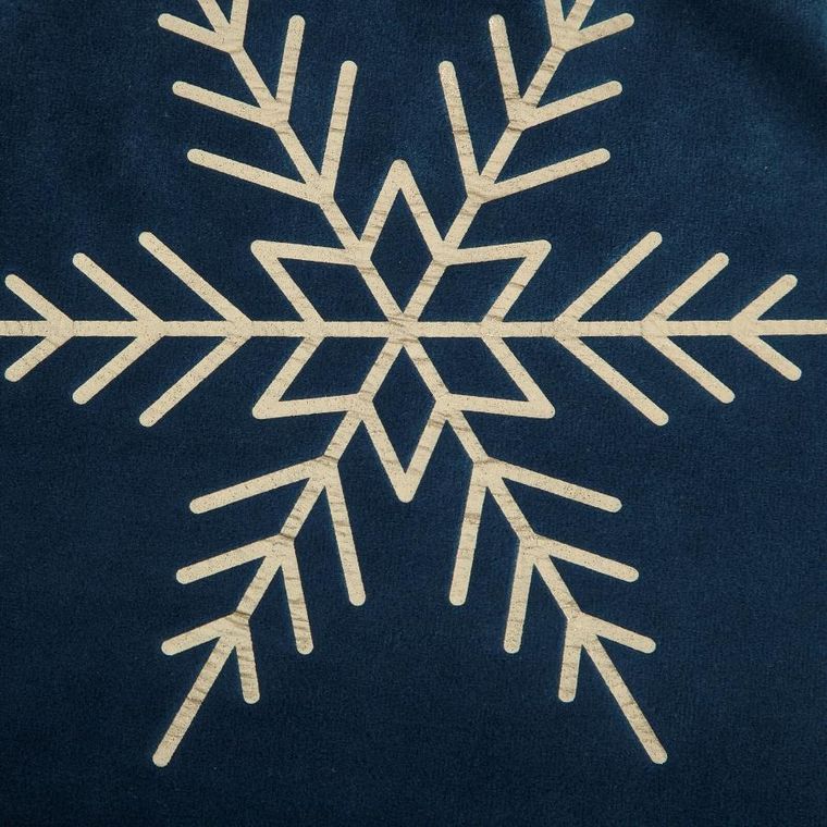 Eurofirany, obrus świąteczny, 40-140 cm, granatowy