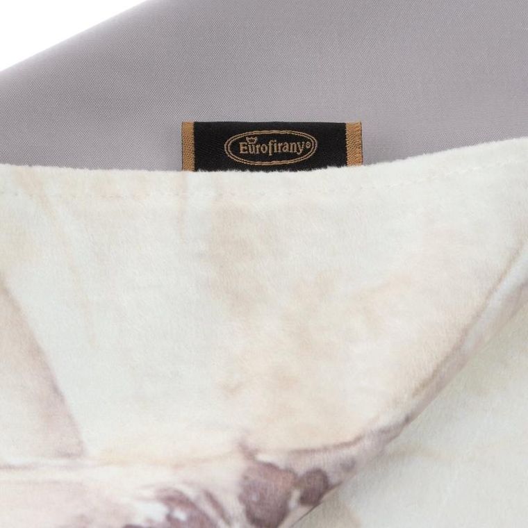 Eurofirany, obrus velvet, 6, 30-40 cm, kremowy