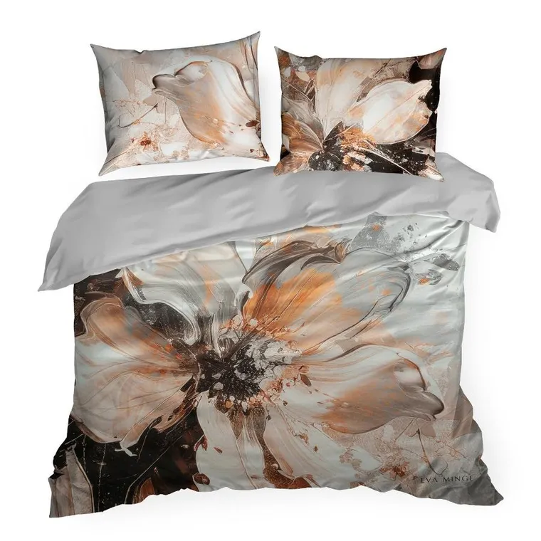 Eurofirany, pościel Amara, 220-200 cm, rudy