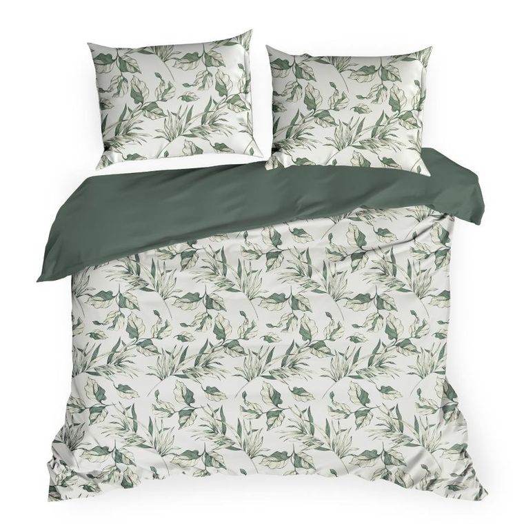 Eurofirany, pościel d91 Donna, 220-200 cm, zielony