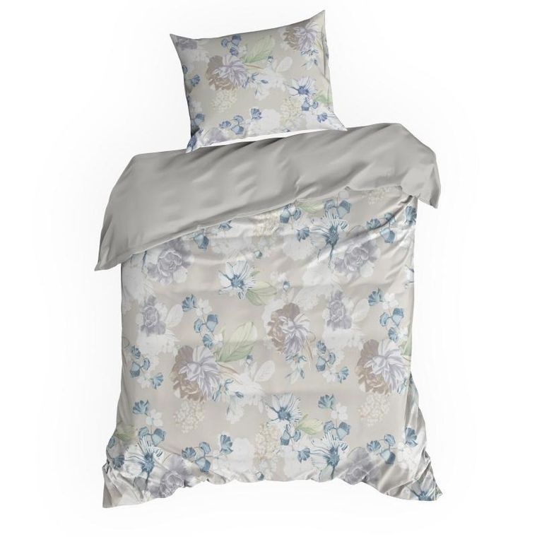 Eurofirany, pościel d91, Julia, 220-200 cm, popielaty