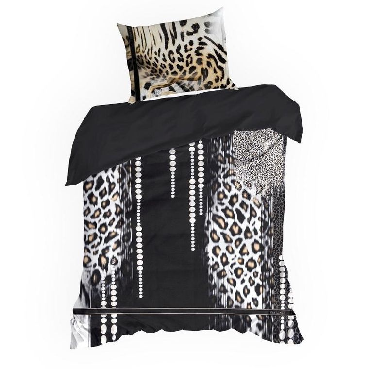 Eurofirany, pościel Eva, 160-200 cm, czarny