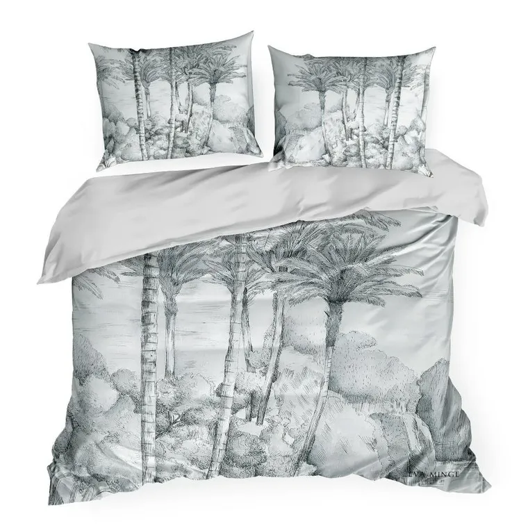 Eurofirany, pościel Skye, 160-200 cm, jasnoszary