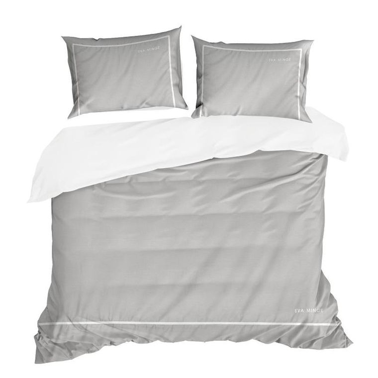 Eurofirany, pościel, szary, 160-200 cm + 70-80 cm x2