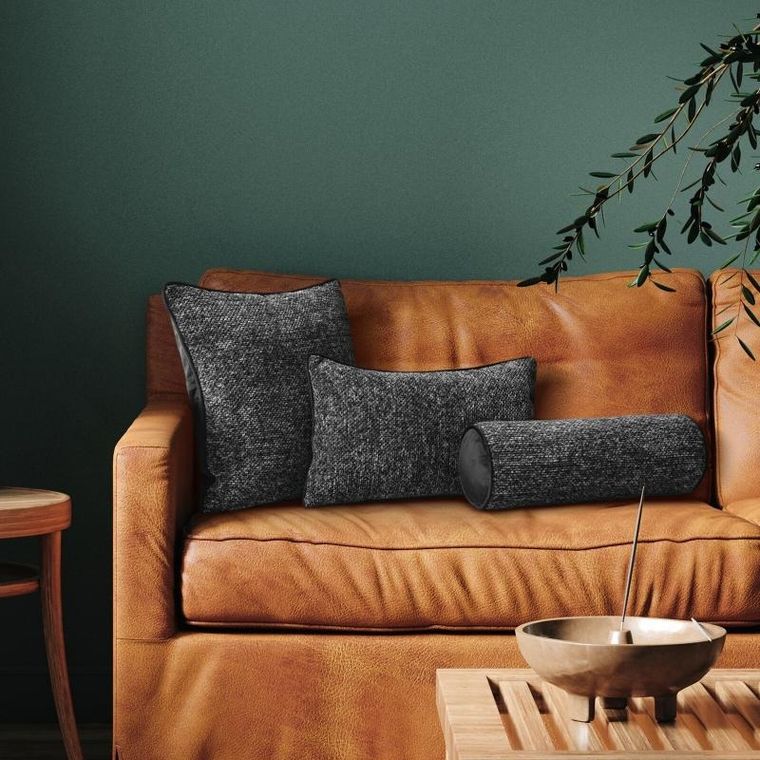 Eurofirany, poszewka Bari 02, 30-50 cm, stalowy