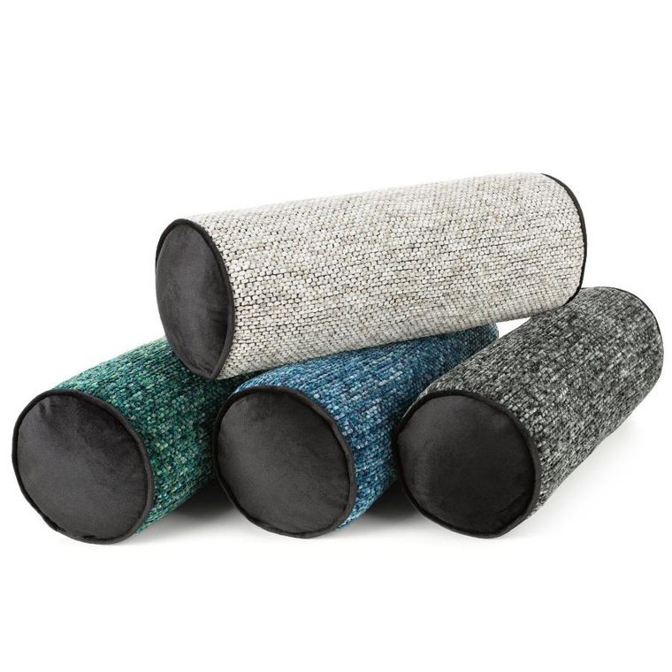 Eurofirany, poszewka Bari, 15-45 cm, stalowy