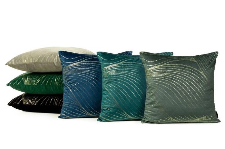 Eurofirany, poszewka Blink, 45-45 cm, brązowy