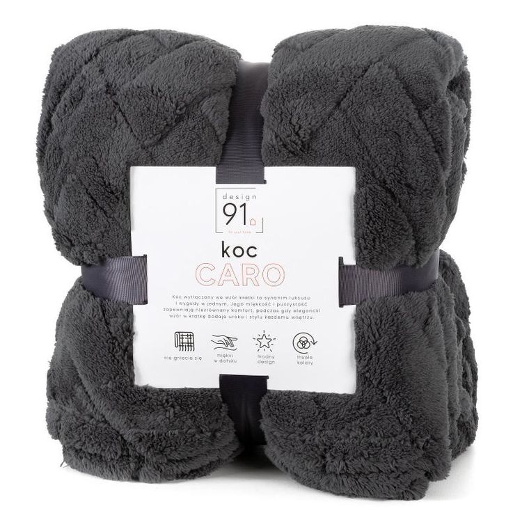 Eurofirany, poszewka design91, 45-45 cm, stalowy