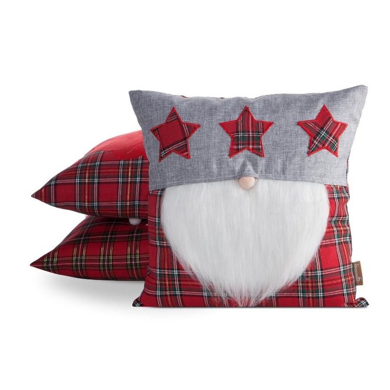 Eurofirany, poszewka świąteczna, 45-45 cm, czerwony